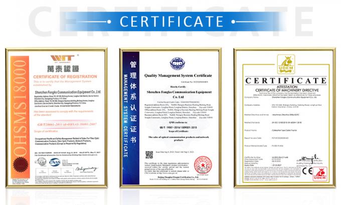 FVM-100 400x Ispezione della faccia finale con strumento di ispezione della fibra con microscopio a schermo da 3,5 pollici 6