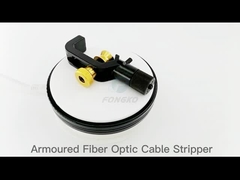 Ftth Armored Fiber Optic Stripper 8-28,6 mm di diametro della taglierina