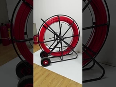 4.5-18mm Fiberglass Duct Rodder Fiber Optical Cable Pulling Machine Fiber Optic Cable Puller