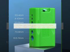Spellacavi in fibra ottica A-3511 3,5-11mm FTTH, spelafili in fibra ottica in pelle, taglierina longitudinale per cavi, spelacavi