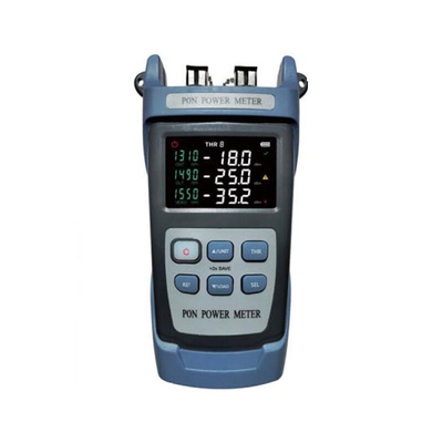 FTTX ottico/misuratore di potenza tenuto in mano 1310/1490/1550nm VFL di PON