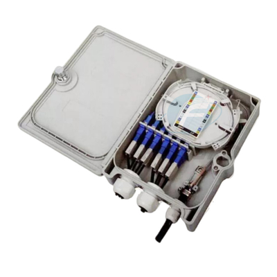La scatola di distribuzione a fibra ottica dei 12 centri, accoppiatore dello Sc l'APC UPC FA UN SONNELLINO CTO Box