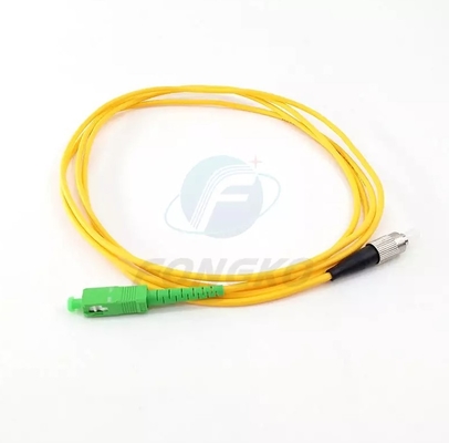 Sc/APC ai cavi di toppa di fibra ottica del cavo di toppa della fibra di FC G657A1 2/3mm 1 2 3 4 5m