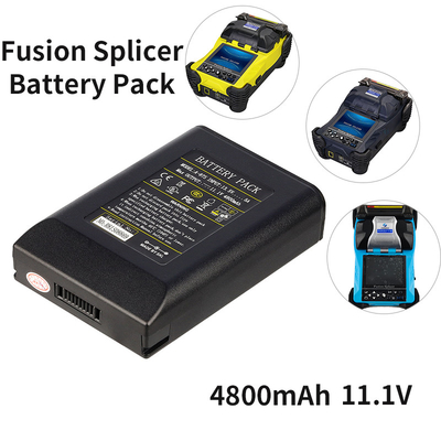 Il pacchetto introdotto della batteria della giuntatrice di fusione della fibra ottica di 13.5V 5A ha prodotto 11.1V 4800mAh