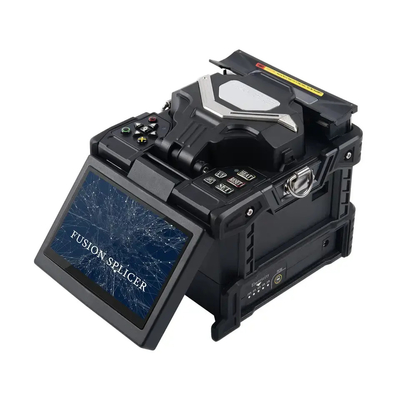 6 Motori FKEQU-161 Fibra ottica Splicer di fusione 6S FTTH Splicing Machine per Splicing veloce