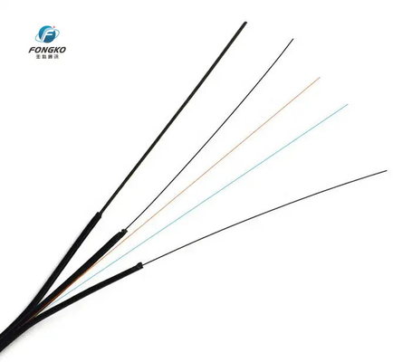 GJYXFCH esterno 2 * 5mm FTTH bobina tamburo cavo a fibra di caduta LSZH cavo a fibra ottica autosostenente