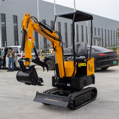 FONGKO Wholesale KOOP EURO5 Motor Compatto Mini Escavatori KOOP 192F Motore 1Ton Mini Piccolo Escavatore
