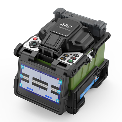 FONGKO Six Motors Core to Core Giuntatrice a Fusione per Fibra Ottica Trunk Full Automatico Intelligente FTTH Saldatrice per Fibra