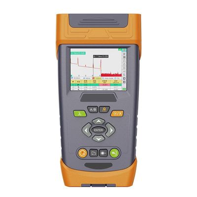 QX55-S mini OTDR per fibra 1310/1550 nm, host 32/30dB, misuratore di potenza, sorgente luminosa, tester ottico multifunzione