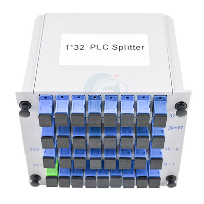 Separatore a fibra ottica passivo GPON FTTH dello Sc UPC di modo dell'OEM 32