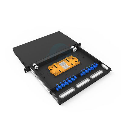 qualità  6-48 Port Sliding ODF Fiber Optic Patch Panel For Data Center Fabbrica