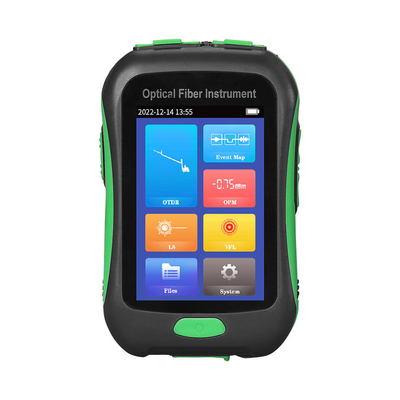 Strumento di fibra ottica OTDR Live Test attivo 1550nm 20dB 80KM di OPM VFL OLS LED