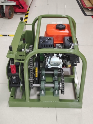 Macchina per tirare i cavi in fibra ottica a benzina per un diametro di 45 mm