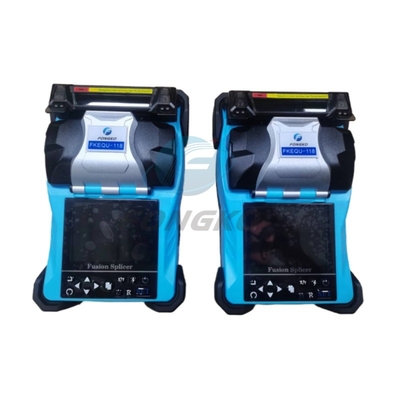 Splicer a fusione a batteria da 4800 mAh per la fusione senza soluzione di continuità dei cavi a fibra ottica