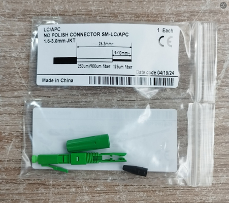 LC APC connettore veloce in fibra ottica connettore veloce FTTH per cavo 0.9 2.0 3.0mm
