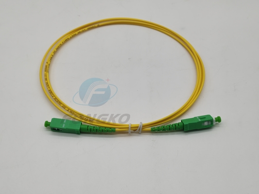 SC/APC a SC/APC Cable ottico a fibra ottica MM SM Simplex 9/125 G652D G657A