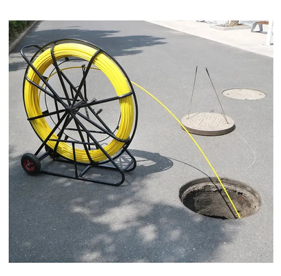 4.5mm-18mm Prodotti di telecomunicazione Fibra serpente cavo di condotto Rodder Fibra ottica cavo di tiratura di condotto Rodder