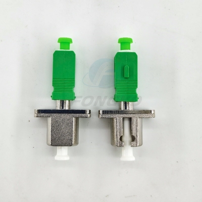 Simplex Simglemode Fiber Optic Adapter LC APC - SC APC FTTH Maschio Adapter Combinazione ottica metallica