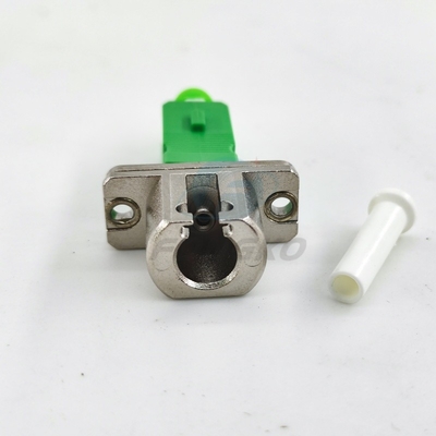 Simplex Simglemode Fiber Optic Adapter LC APC - SC APC FTTH Maschio Adapter Combinazione ottica metallica