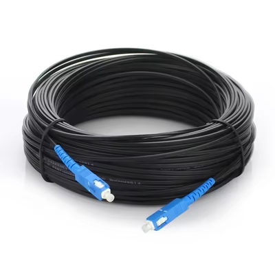 SC UPC APC Fibra ottica patch cord SM Simplex G652D G657A Cavo a goccia ottica