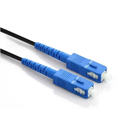 SC UPC APC Fibra ottica patch cord SM Simplex G652D G657A Cavo a goccia ottica