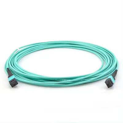 MPO/UPC - Maschio MPO/APC - Femmina Cavo di patch in fibra ottica OM3 FTTH 12 core Cavo di patch in fibra ottica