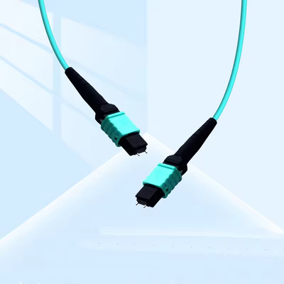 MPO/UPC - Maschio MPO/APC - Femmina Cavo di patch in fibra ottica OM3 FTTH 12 core Cavo di patch in fibra ottica