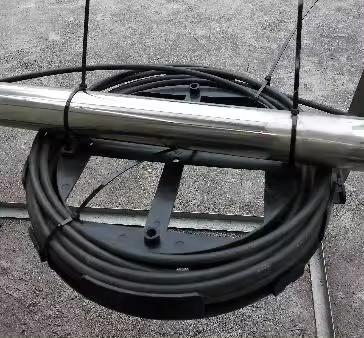 Rollo di archiviazione del cavo in fibra ADSS con supporto di supporto in plastica
