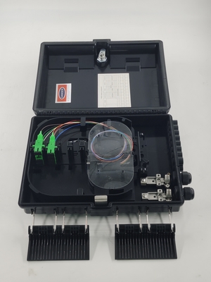 Scatola di terminazione di fibra ottica esterna a 16 core con SC Splitter nap ftth Scatola di distribuzione di fibre Scatola di terminazione di fibre
