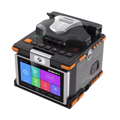 FTTH Fibra ottica Saldatura Splicing Machine 6 Motori Fibra ottica Fusion Splicer