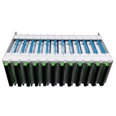 Struttura intelligente 1U Fibra ottica Cable Manager 12 Port Patch Panel OEM ignifuge