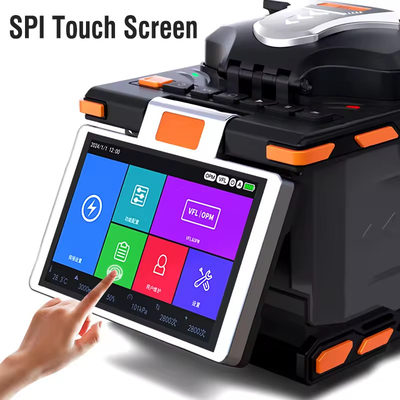 6 Motori Fibra ottica Fusion Splicer 6S FTTH Fibra ottica Splicing Machine