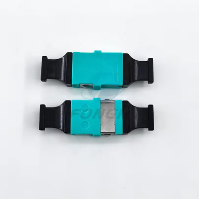 MPO Simplex Fiber Adapter Accoppiatore ottico senza flange OM3 Fiber Optic Adapter