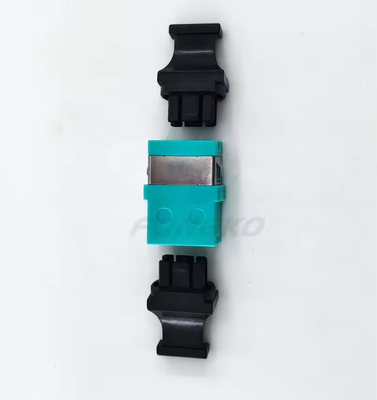 MPO Simplex Fiber Adapter Accoppiatore ottico senza flange OM3 Fiber Optic Adapter