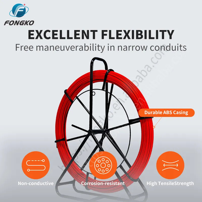 Fibra di vetro FTTH 300m Lunghezza 4,5-18mm Cavo in fibra ottica