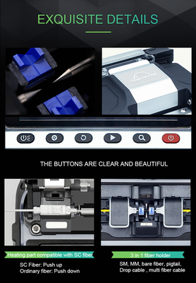 AI20 AI30 AI10 FTTH Fusion Splicer FTTH Fiber Optical Welder Fiber Optic Splicing Machine