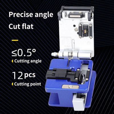 Cutter per attrezzature a fibra ottica a connessione fredda Kit utensili FTTH Tagliacabbelli a fibra ottica