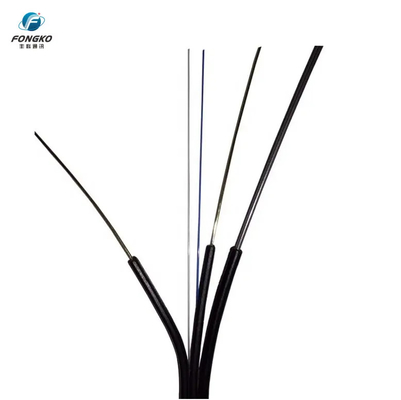 GJYXFCH esterno 2 * 5mm FTTH bobina tamburo cavo a fibra di caduta LSZH cavo a fibra ottica autosostenente