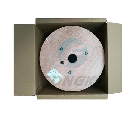 GJYXFCH esterno 2 * 5mm FTTH bobina tamburo cavo a fibra di caduta LSZH cavo a fibra ottica autosostenente