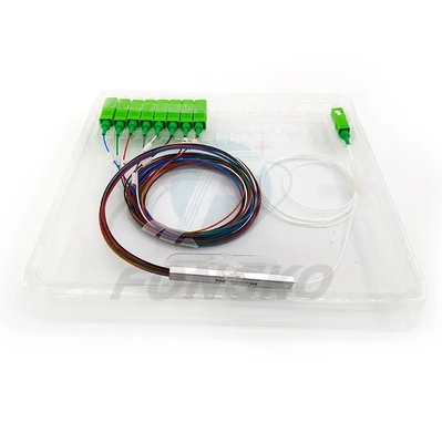 1x2 1x4 1x8 1x16 2x8 2x16 PLC Splitter PLC Fiber Optical Splitter con connettore SC APC UPC