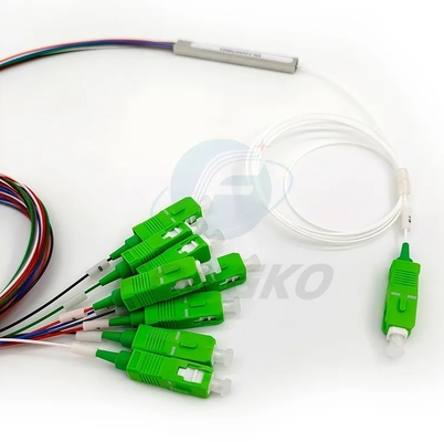 1x2 1x4 1x8 1x16 2x8 2x16 PLC Splitter PLC Fiber Optical Splitter con connettore SC APC UPC