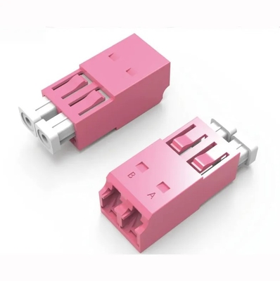 LC/PC a LC/PC OM4 accoppiatore multimodo senza fianco OM4 adattatore di rete in fibra ottica