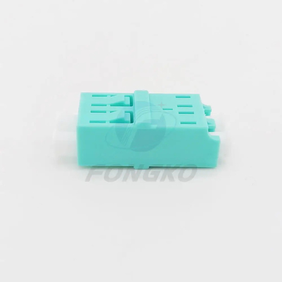 OM3 Accoppiatore di plastica LC a LC Adaptori duplex Adaptore di connettore a fibra ottica