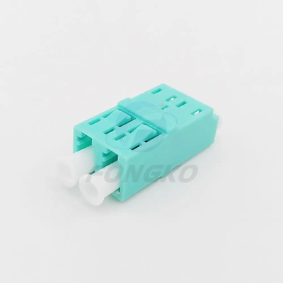 OM3 Accoppiatore di plastica LC a LC Adaptori duplex Adaptore di connettore a fibra ottica