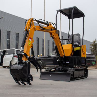FONGKO Wholesale KOOP EURO5 Motor Compatto Mini Escavatori KOOP 192F Motore 1Ton Mini Piccolo Escavatore