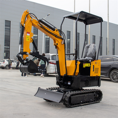 FONGKO Wholesale KOOP EURO5 Motor Compatto Mini Escavatori KOOP 192F Motore 1Ton Mini Piccolo Escavatore