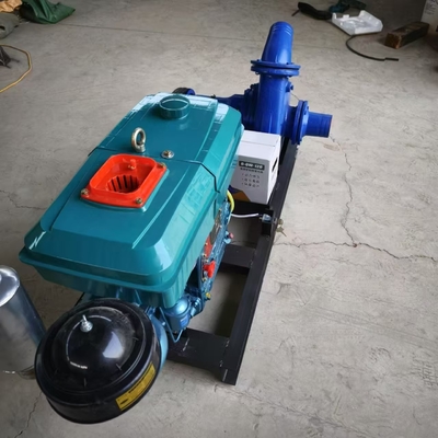 FONGKO NB Tipo Motore diesel orizzontale Pompa di aspirazione della sabbia fluviale Pompa antiusura Pompa di fango Pompa di sabbia