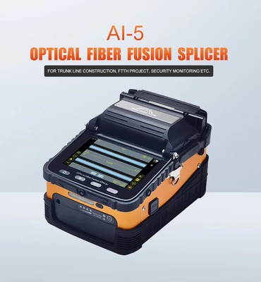 AI-5 4 motori splicer di fusione in fibra ottica splicer di fusione in fibra ottica automatico