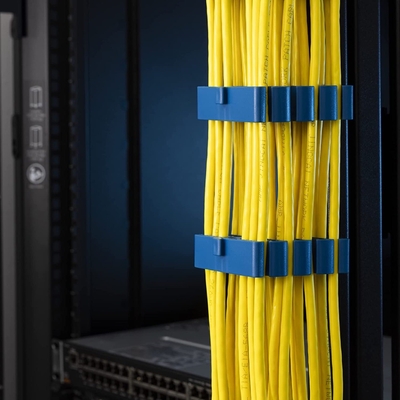 Gestore dei cavi di rete CAT5 CAT6 Cable Comb Fiber Optic Cable Dresser