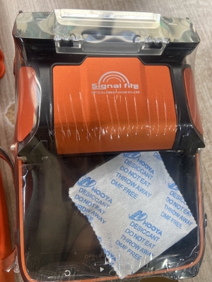 AI-9 6 Motos Splicer di fusione multilingue attrezzature in fibra ottica Splicer automatico di fusione Splicer di fusione in fibra ottica
